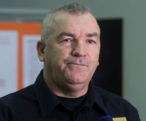 Zagreb, 26.11.2019. - Primopredaja i demonstracija vozila i opreme namijenjenih zaštiti vanjske granice Republike Hrvatske i Europske unije na kojoj sudjeluje potpredsjednik Vlade i ministar unutarnjih poslova Davor Božinović sa suradnicima i predstavnicima zajednice ponuditelja. Na fotografiji Nikola Milina. foto HINA/ Daniel KASAP/dk