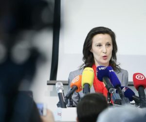 6.4.2019., Zagreb - Predstavljanje liste kandidata stranke Start za izbore za clanove Europskog parlamenta. Listu je predstavila Dalija Oreskovic a govorio je Bojan Glavasevic.  Photo: Filip Kos/PIXSELL