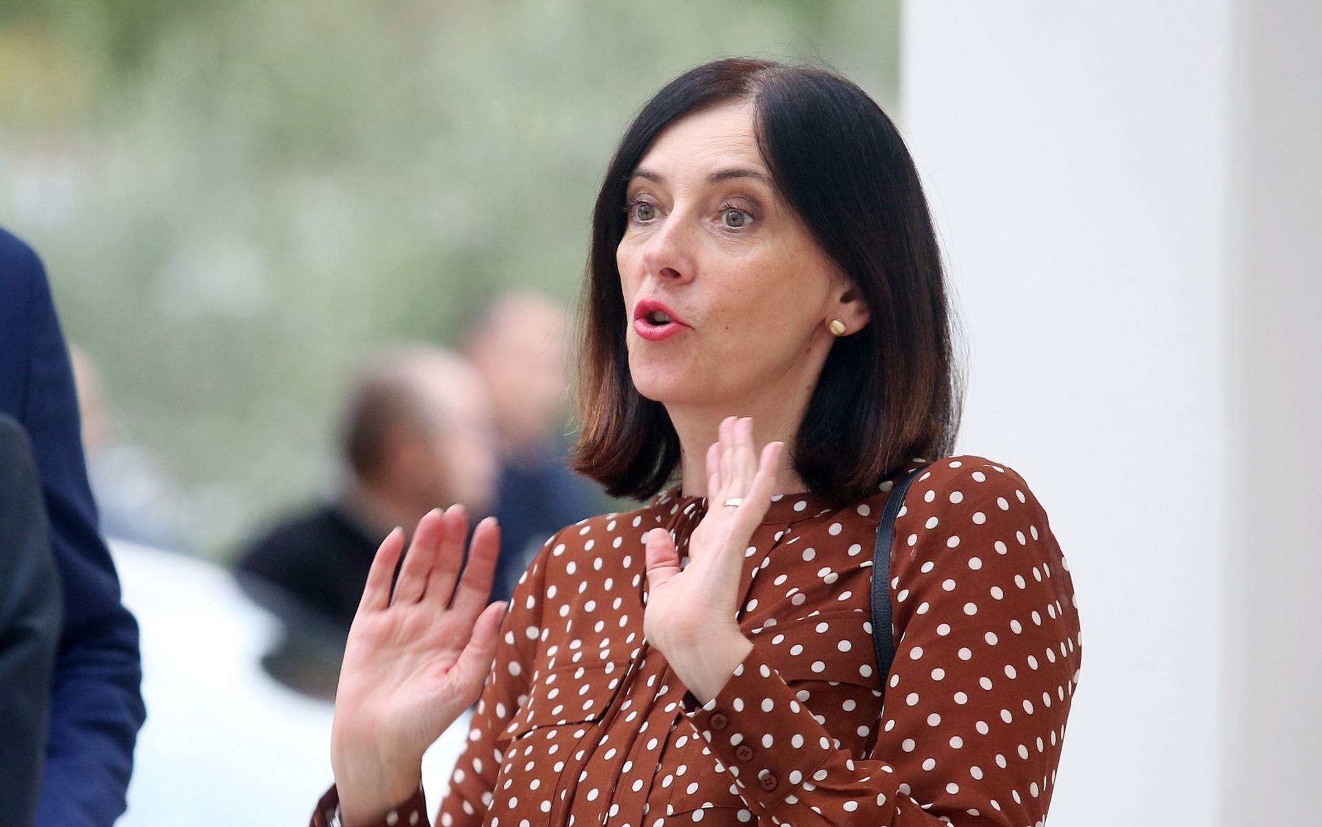 06.11.2019., Sibenik - U Konvencijskom Centru Sibenik u Solarisu svecano je otvorena 21. Carnetove konferencija za korisnike CUC 2019. Ministrica znanosti i obrazovanja Blazenka Divjak Photo: Dusko Jaramaz/PIXSELL