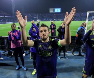 06.11.2019., stadion Maksimir, Zagreb - UEFA Liga prvaka, skupina C, 4. kolo, GNK Dinamo - FK Sahtar Donjeck. Arijan Ademi, Emir Dilaver
Photo: Igor Kralj/PIXSELL