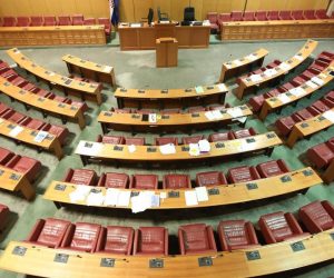 07.11.2018., Zagreb - Prazna sabornica.
Photo: Boris Scitar/Vecernji list/PIXSELL
