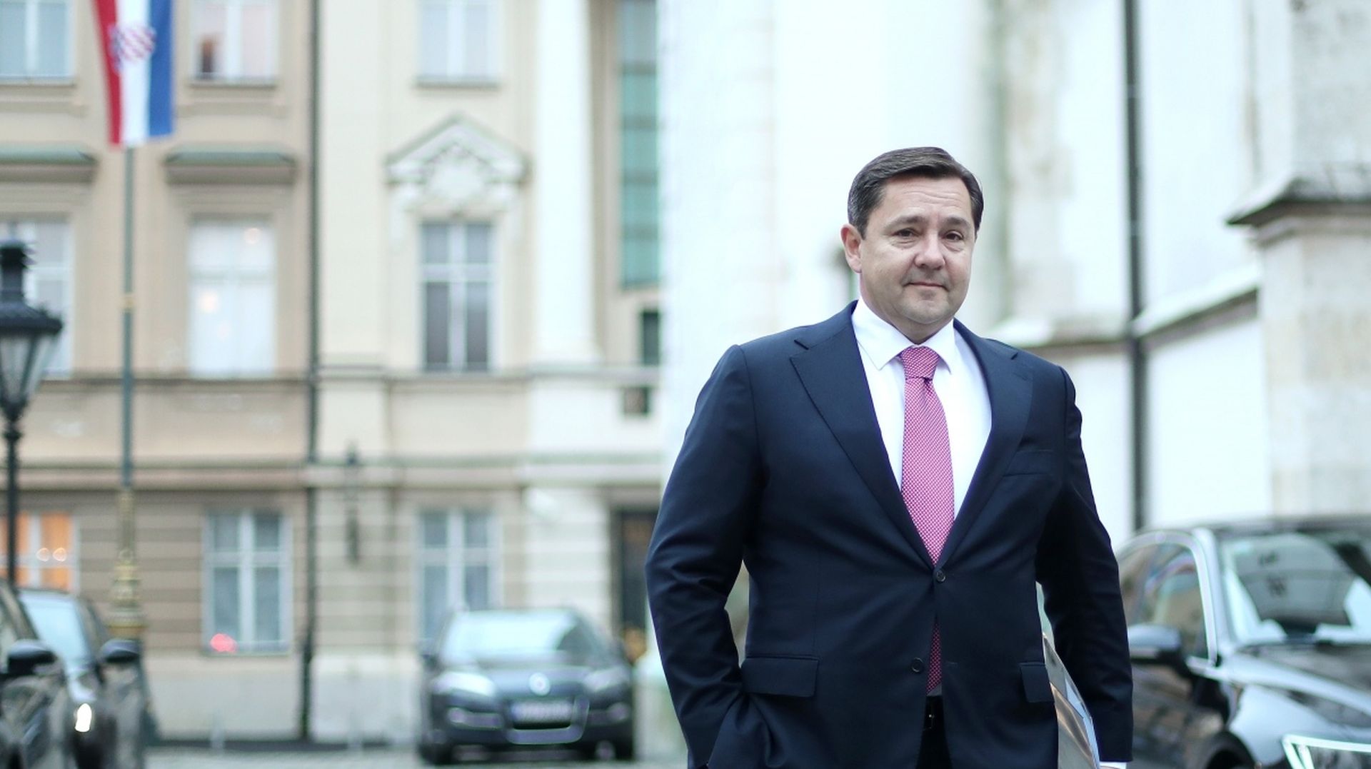 07.11.2019., Zagreb - Banski dvori. 188. sjednica Vlade Republike Hrvatske. Andrija Mikulic. Photo: Sanjin Strukic/PIXSELL