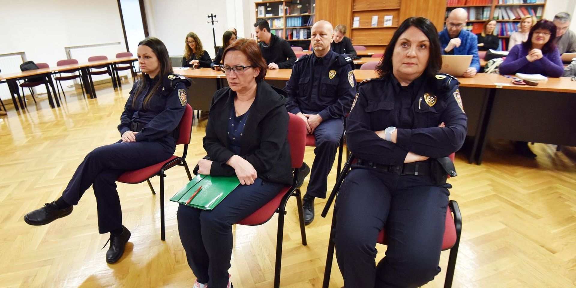 07.11.2019., Varazdin - Nastavak sudjenja Smiljani Srnec optuzenoj za ubojstvo sestre.

Photo: Vjeran Zganec Rogulja/PIXSELL