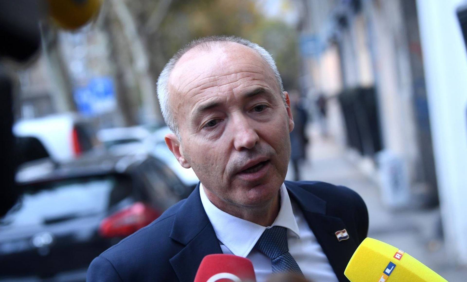 08.11.2019., Zagreb - Zajednicka sjednica predsjednistva i nacionalnog vijeca HDZ-a. Damir Krsticevic
Photo: Marko Lukunic/PIXSELL