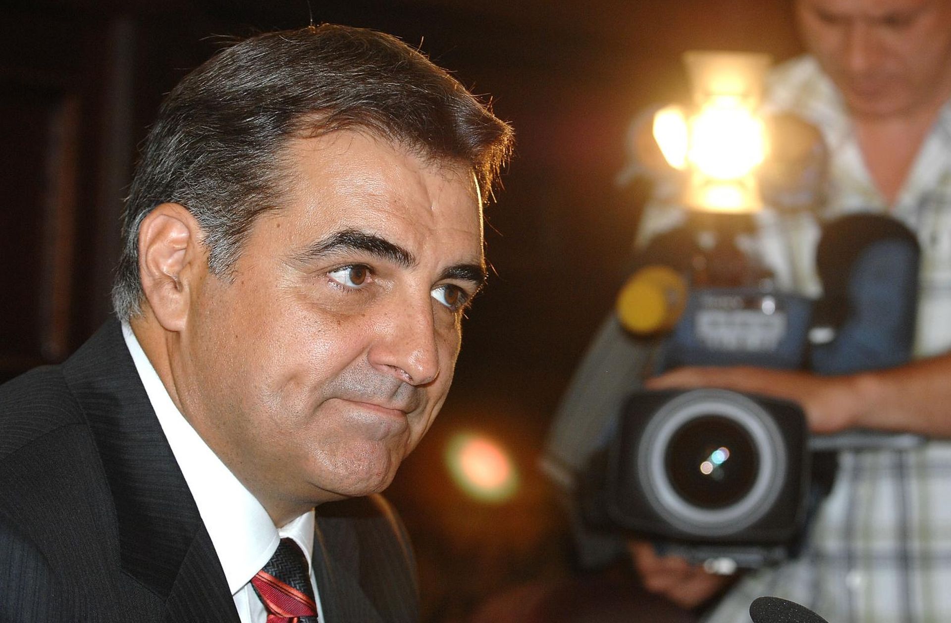 02.09.2009., Zagreb - Nadan Vidosevic na skupstini hrvatske gospodarske komore. 
Photo: Patrik Macek/Vecernji list