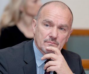 09.12.2015., Zagreb - U povodu Medjunarodnog dana borbe protiv korupcije, 9. prosinca, udruga Kultura i etika i GONG u Hrvatskom saboru organizirali su okrugli stol pod nazivom: Izazovi pred nama - etika, antikorupcijska politika i procesuiranja. Goran Matesic. 
Photo: Patrik Macek/PIXSELL