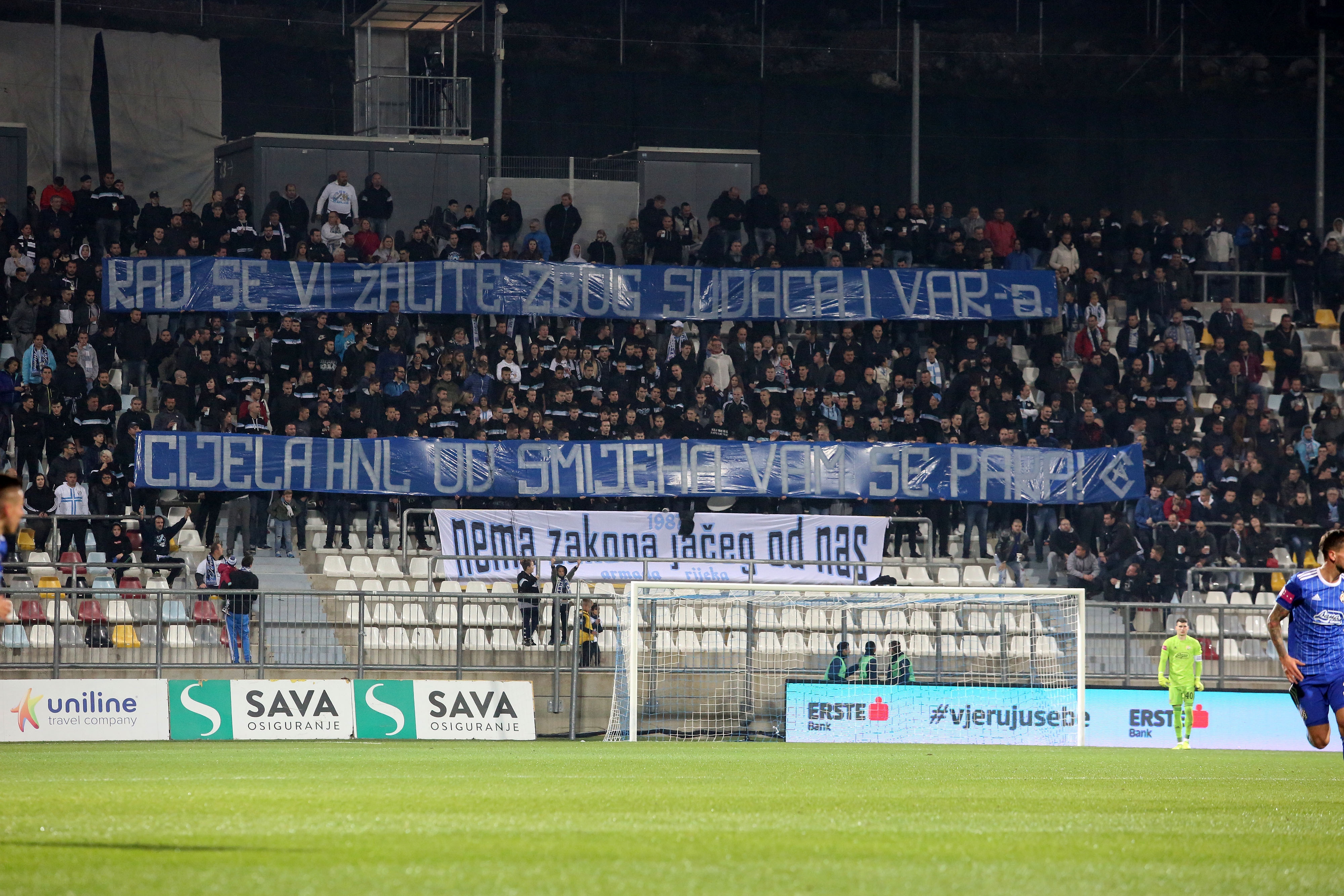 10.11.2019., stadion HNK Rijeka, Rijeka - Hrvatski Telekom Prva liga, 15. kolo, HNK Rijeka - GNK Dinamo. Armada Photo: Goran Kovacic/PIXSELL