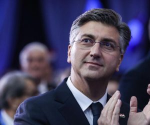 11.11.2019., Zagreb - Sluzbeno predstavljanje Izbornog programa Kolinde Grabar-Kitarovic u Kongresnoj dvorani Zagrebackog velesajma.Andrej Plenkovic. Photo: Igor Soban/PIXSELL