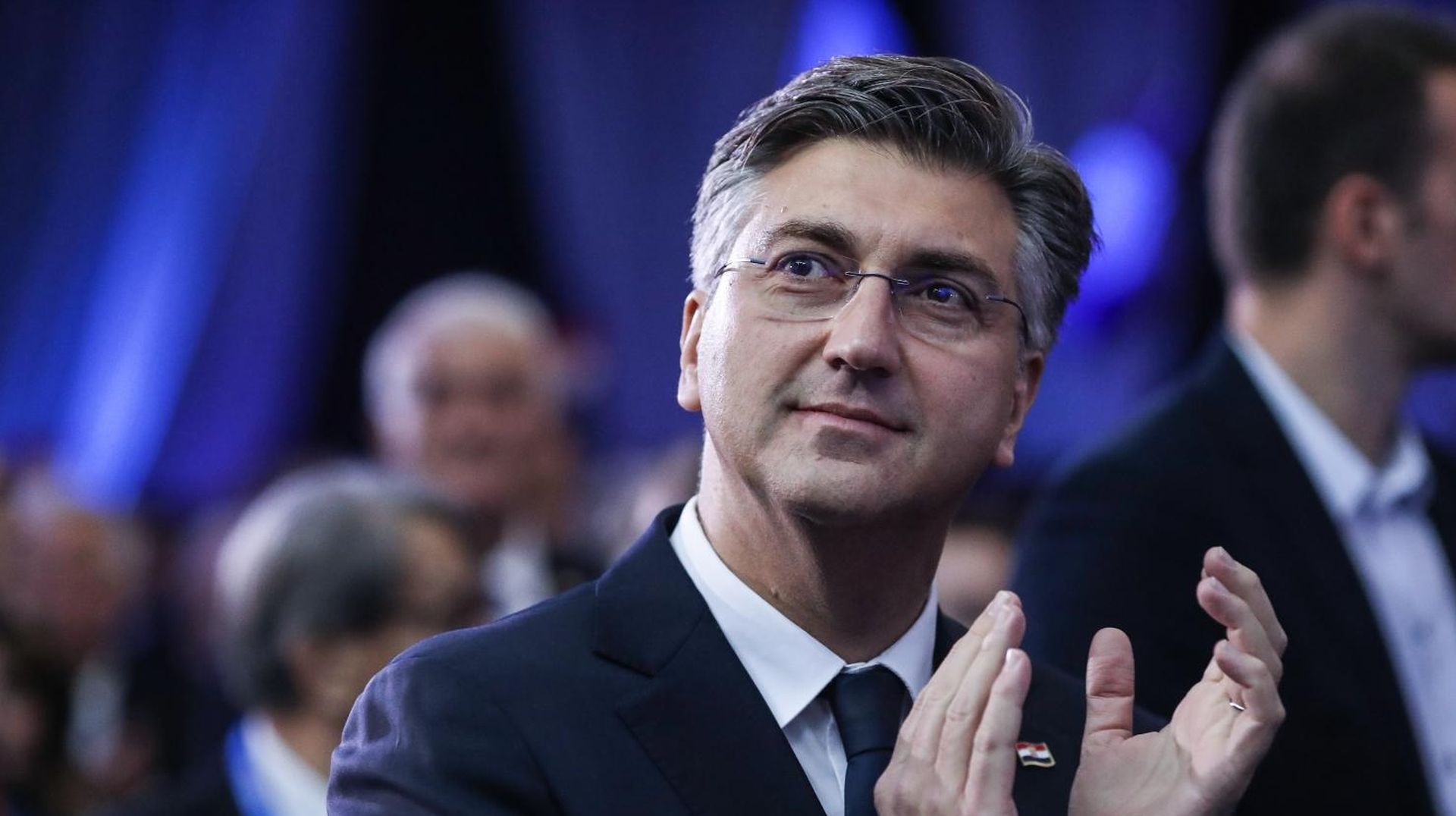 11.11.2019., Zagreb - Sluzbeno predstavljanje Izbornog programa Kolinde Grabar-Kitarovic u Kongresnoj dvorani Zagrebackog velesajma.Andrej Plenkovic. Photo: Igor Soban/PIXSELL