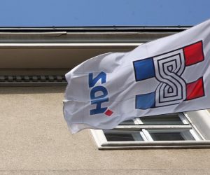 04.04.2012., Zagreb - Zgrada sredisnjice HDZ-a na Trgu zrtava fasizma. 
Photo: Zarko Basic/PIXSELL