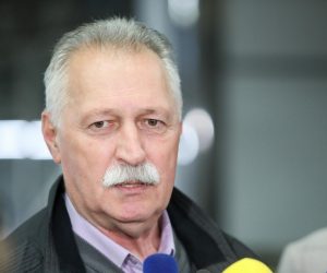 13.11.2019., Zagreb - U Ministarstvu rada i mirovinskog sustava zapoceli su pregovori Vlade RH i obrazovnih sindikata. predsjednik Nezavisnog sindikata zaposlenih u srednjim skolama Hrvatske Branimir Mihalinec.
Photo: Borna Filic/PIXSELL
