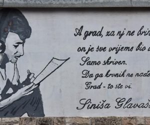 11.11.2019., Pula - Grafit posvecen Vukovaru u Vukovarskoj ulici. Photo: Dusko Marusic/PIXSELL