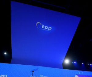 20.11.2019., Zagreb - Prvi dan dvodnevnog 24. izbornog kongresa Europske pucke stranke (EPP) u zagrebackoj Areni. Vise od 2000 sudionika iz 40 zemalja tijekom kongresa izabrat ce novo vodstvo Europske pucke stranke. Izborni kongres Europske pucke stranke zapocelo je uvodnim obracanjem premijerom RH Andrejom Plenkovicem. 
Photo: Marko Lukunic/PIXSELL