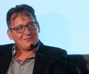 Rovinj: WMF, Panel diskusija, povratak otpisanih - renesansa regionalne produkcije 21.09.2018., Rovinj - 11. Weekend Media Festival. Predavanje Vjerujete li svom telefonu. Panel diskusija, povratak otpisanih - renesansa regionalne produkcije. Josip Popovac.
Photo: Borna Filic/PIXSELL