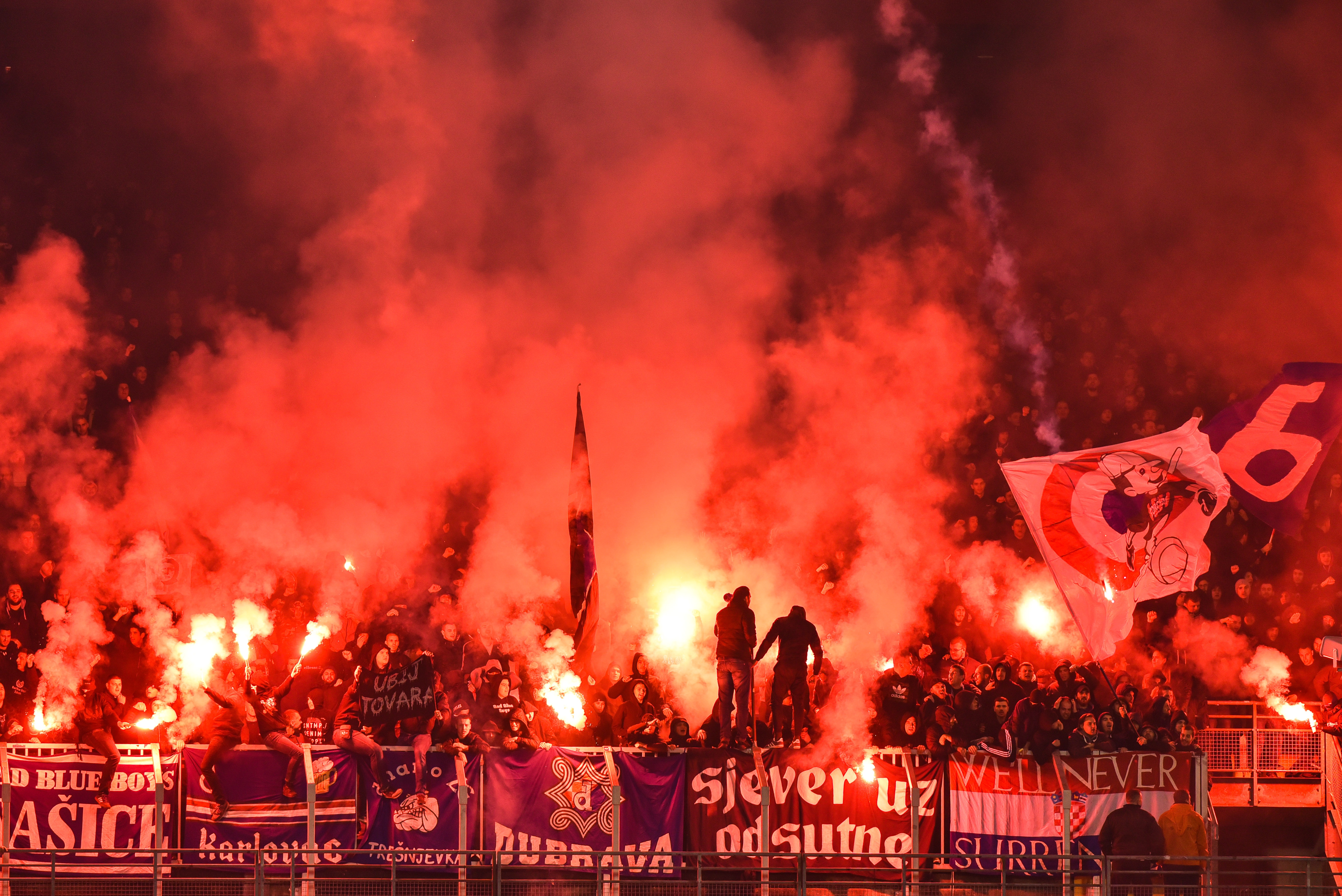 22.11.2019.,Zagreb - 16. kolo Hrvatske Telekom Prve HNL: Dinamo - Hajduk. Photo: Bruno Fantulin/PIXSEL