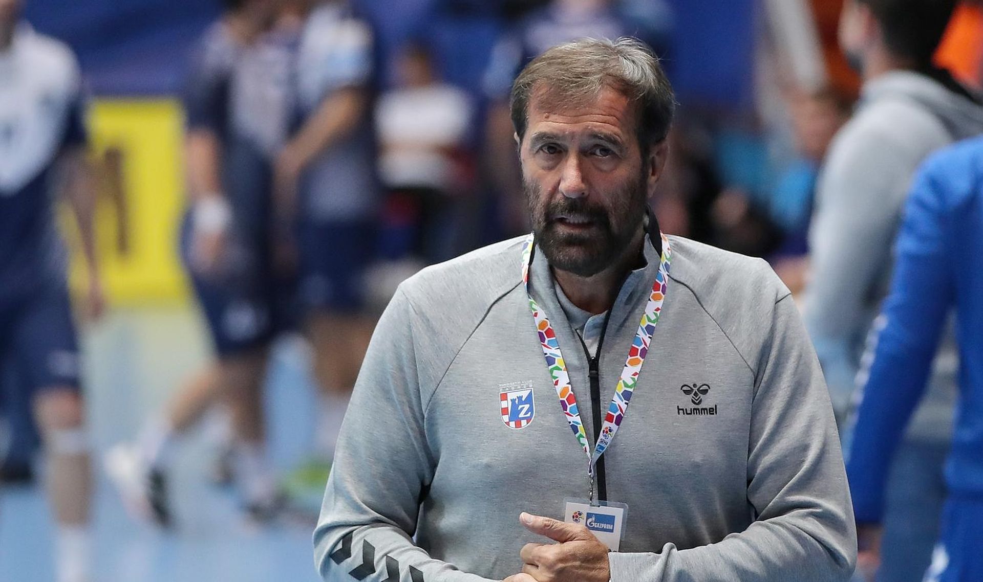 29.10.2019., Dom sportova, Zagreb - Regionalna rukometna SEHA Gazprom liga, 6. kolo, RK PPD Zagreb - RK Metaloplastika Sabac. Trener Zagreba Veselin Vujovic. 
Photo: Goran Stanzl/PIXSELL
