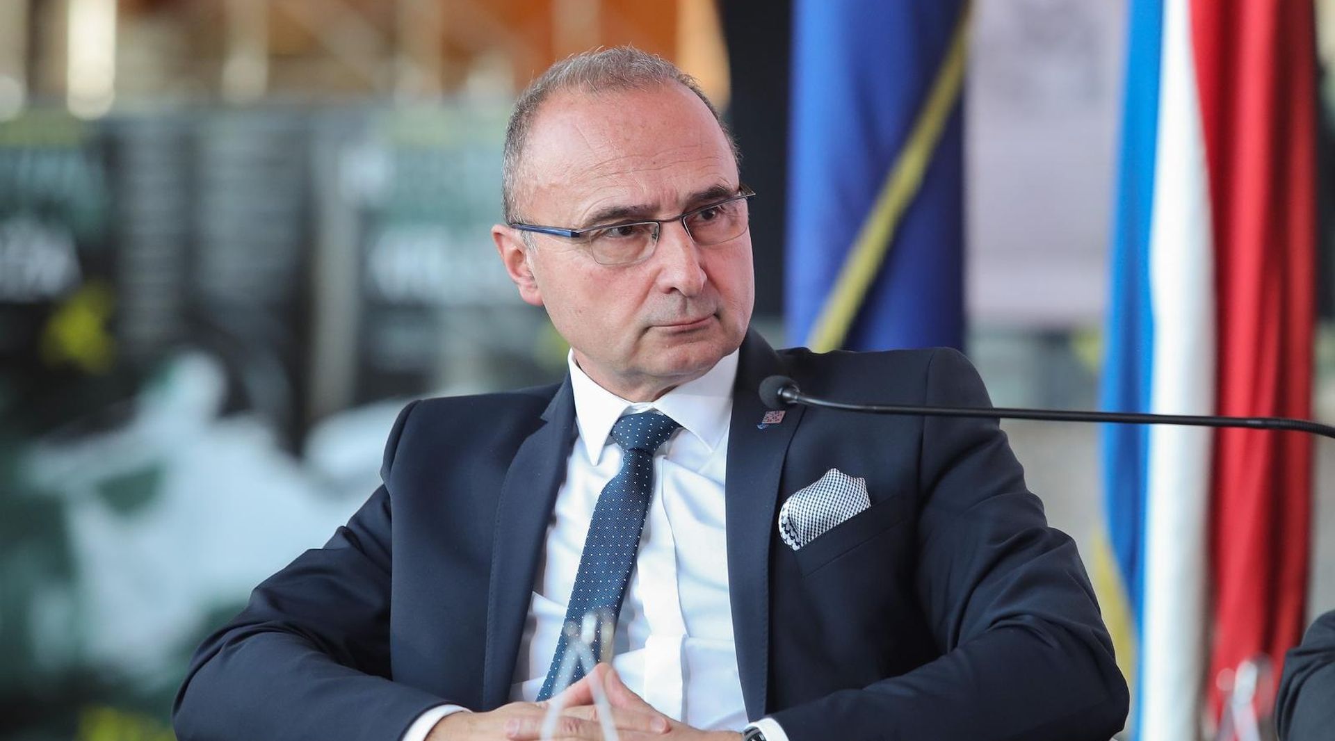 29.11.2019., Zagreb - U Nacionalnoj i sveucilisnoj knjiznici odrzana je konferencija "Hrvatska kakvu trebamo: Predsjedanje Hrvatske EU" u ogranizaciji Vecernjeg lista. Panel Diskusija: Hrvatsko predsjedanje EU. ministar vanjskih i europskih poslova Gordan Grlic Radman Photo: Luka Stanzl/PIXSELL