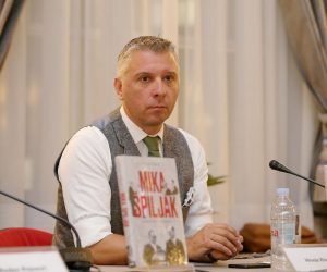 30.10.2019., HND, Zagreb - Promocija knjige Hrvoja Klasica "Mika Spiljak - Revolucionar i drzavnik". 
Photo: Dalibor Urukalovic/PIXSELL