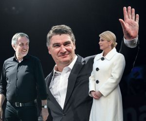 09.11.2019..  Zagreb  - Predizborni skup predsjednickog kandidata Zorana Milanovica u Tvornici kulture.  Photo: Josip Regovic/PIXSELL