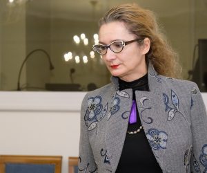 Zagreb, 27.11.2019. - Klub Hrvatske seljačke stranke i Demokrata organizirali su okrugli stol „Rodna ravnopravnost u politici plaća – problemi i moguća rješenja“ u Hrvatskom saboru.
Na fotografiji Višnja Ljubičić.
foto HINA/ Edvard ŠUŠAK/ es