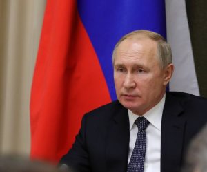 epa08044470 Russian President Vladimir Putin chairs a meeting with Defence Ministry officials and representatives of the military-industrial complex enterprises at the Bocharov Ruchei residence in Sochi, Russia, 04 December 2019.  EPA/MICHAEL KLIMENTYEV / SPUTNIK / KREMLIN POOL MANDATORY CREDIT