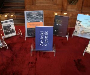 Zagreb, 19.12.2019 - Hrvatski dravni arhiv predstavit æe svoja izdanja u 2019. godini na promociji u Velikoj èitaonici HDA.
foto HINA / Denis CERIÆ /dc
