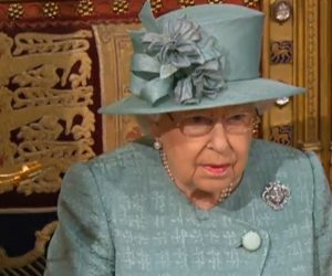 epa08081532 A grab from a handout video made available by the UK Parliamentary Recording Unit shows Britain's Queen Elizabeth ll during the state opening of parliament at the House of Commons in London, Britain, 19 December 2019.  EPA/UK PARLIAMENTARY RECORDING UNIT / HANDOUT MANDATORY CREDIT: UK PARLIAMENTARY RECORDING UNIT HANDOUT EDITORIAL USE ONLY/NO SALES