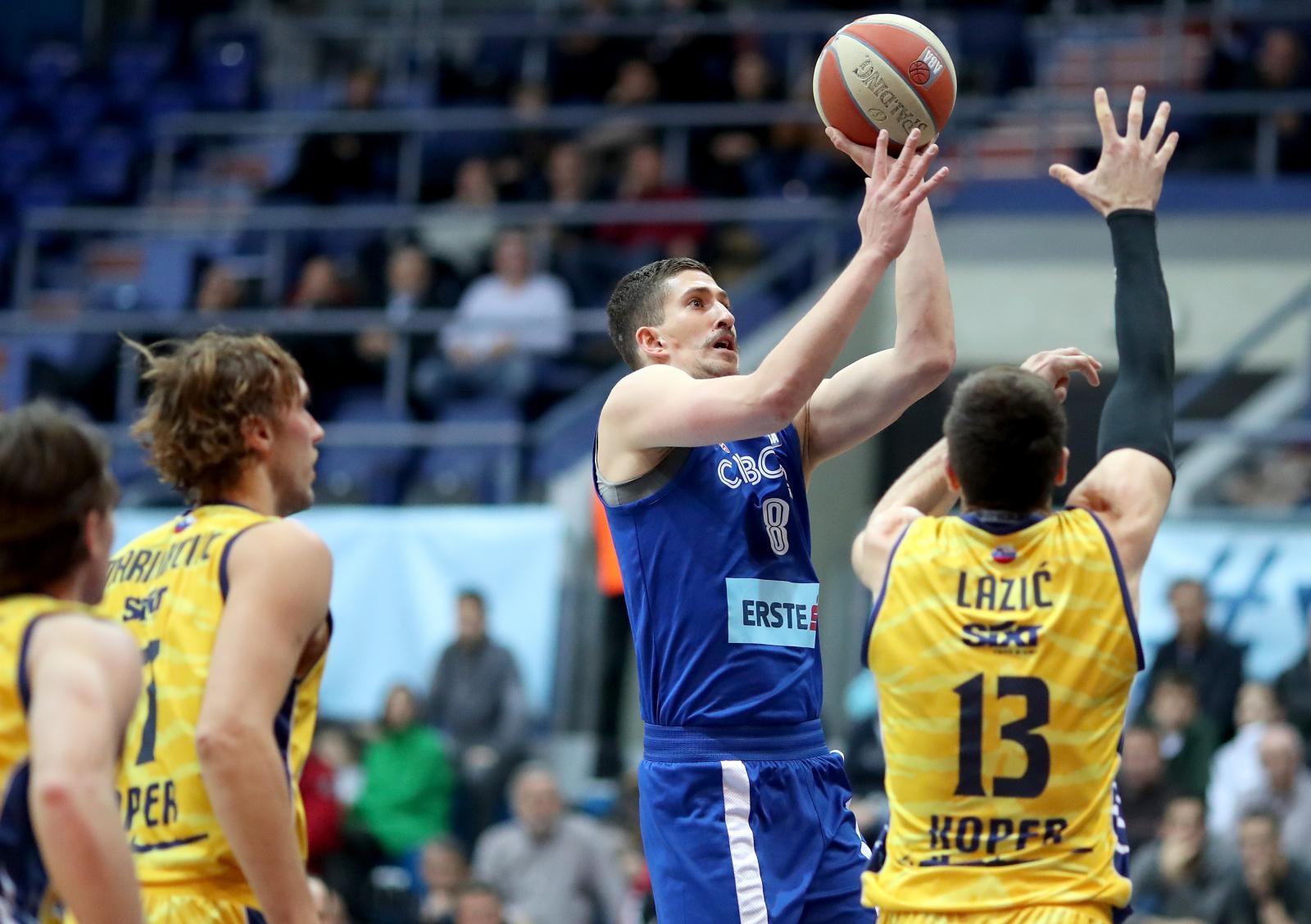 01.12.2019., KC Drazen Petrovic, Zagreb - ABA liga, 09. kolo, KK Cibona - KK Primorska Koper. Filip Bundovic.
Photo:c