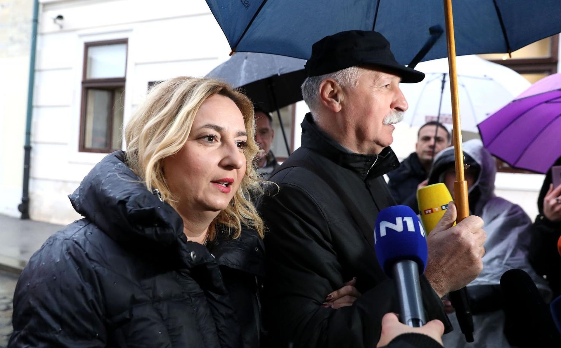 02.12.2019., Zagreb - Predstavnici skolskih sindikata dolaze na pregovore u Banske dvore.
Photo: Patrik Macek/PIXSELL