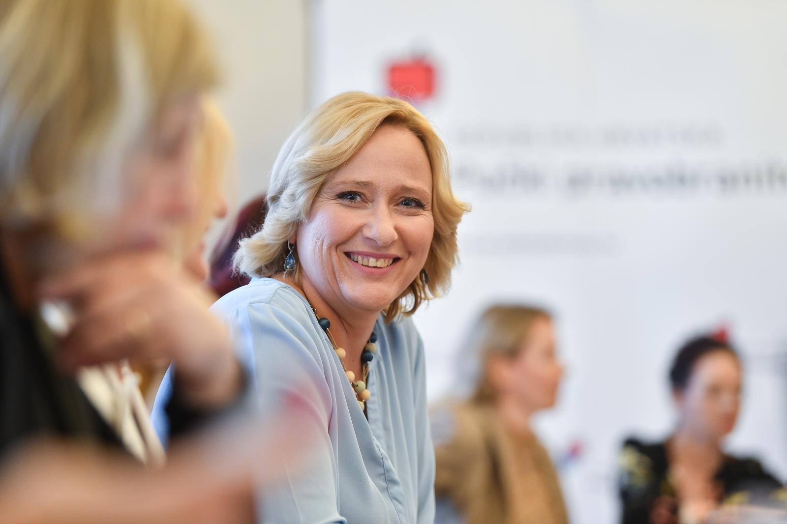 04.06.2019., Zagreb- Okrugli stol “Znate li sto potpisujete? - Starije osobe i rizici dosmrtnog uzdrzavanja” u organizaciji pucke pravobraniteljice Lore Vidovic.
Photo: Sandra Simunovic/PIXSELL