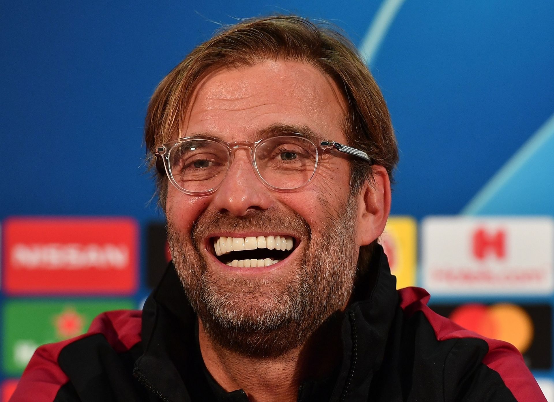 Beograd: Konferencija za medije Liverpoola uoči utakmice protiv Crvene zvezde 05.11.2017., Beograd, Srbija - Konferencija za medije Liverpoola na stadionu Rajko Mitic uoci sutrasnje utakmice Lige prvaka protiv Crvene zvezde. Trener Jurgen Klopp. Photo: Srdjan Ilic/PIXSELL