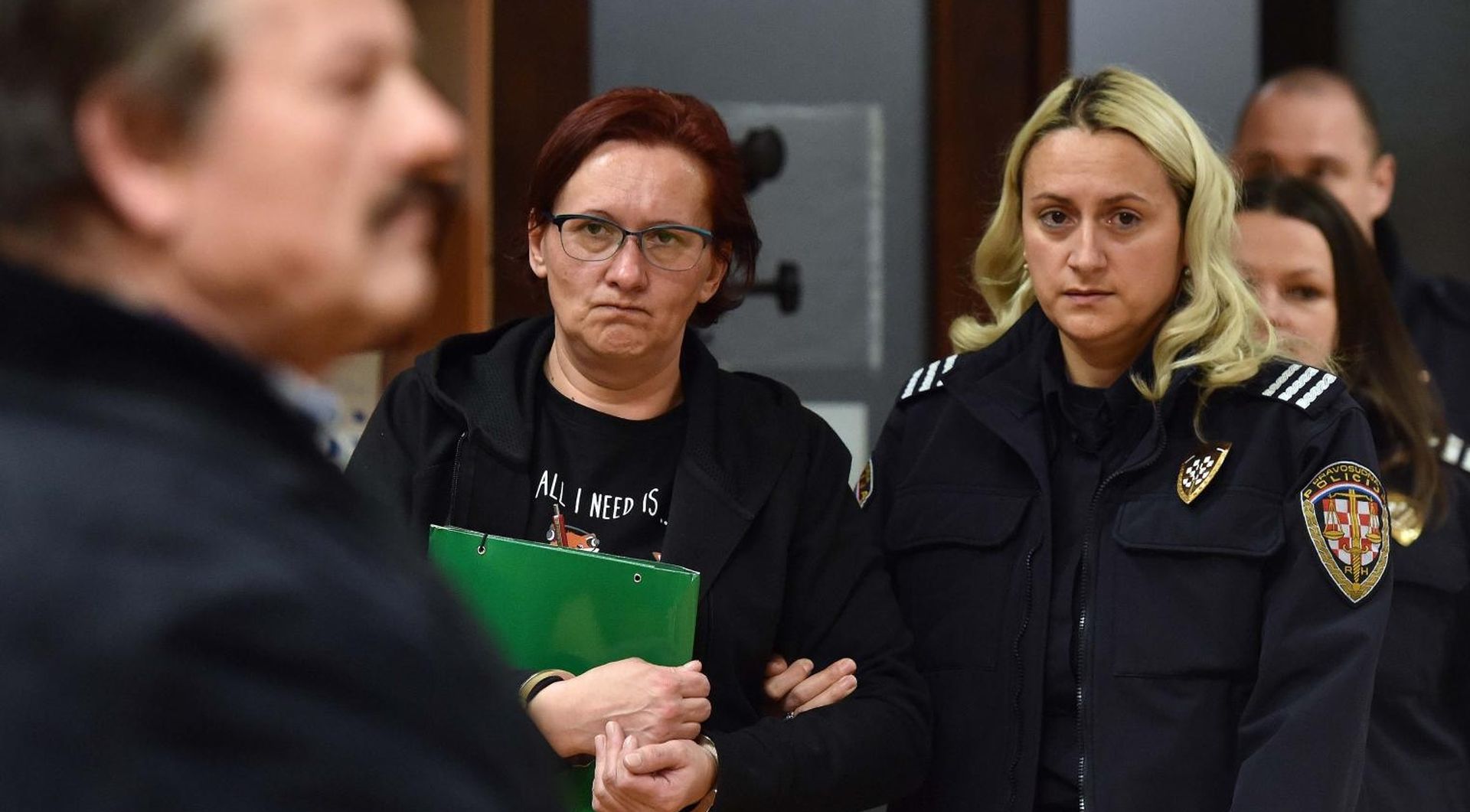 05.11.2019., Varazdin- Nastavak sudjenja Smiljani Srnec optuzenoj za ubojstvo sestre Jasmine.
Photo: Vjeran Zganec Rogulja/PIXSELL