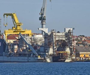 05.12.2019., Pula - Brodogradiliste Uljanik u kojem i dalje nema radnih aktivnosti.
Photo: Dusko Marusic /PIXSELL