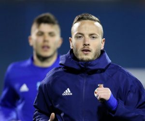 06.03.2019., Zagreb, stadion Maksimir - Trening GNK Dinamo Zagreba uoci utakmice osmine finala Europske lige GNK Dinamo - SL Benfica. Amir Rrahmani. 
Photo: Luka Stanzl/PIXSELL