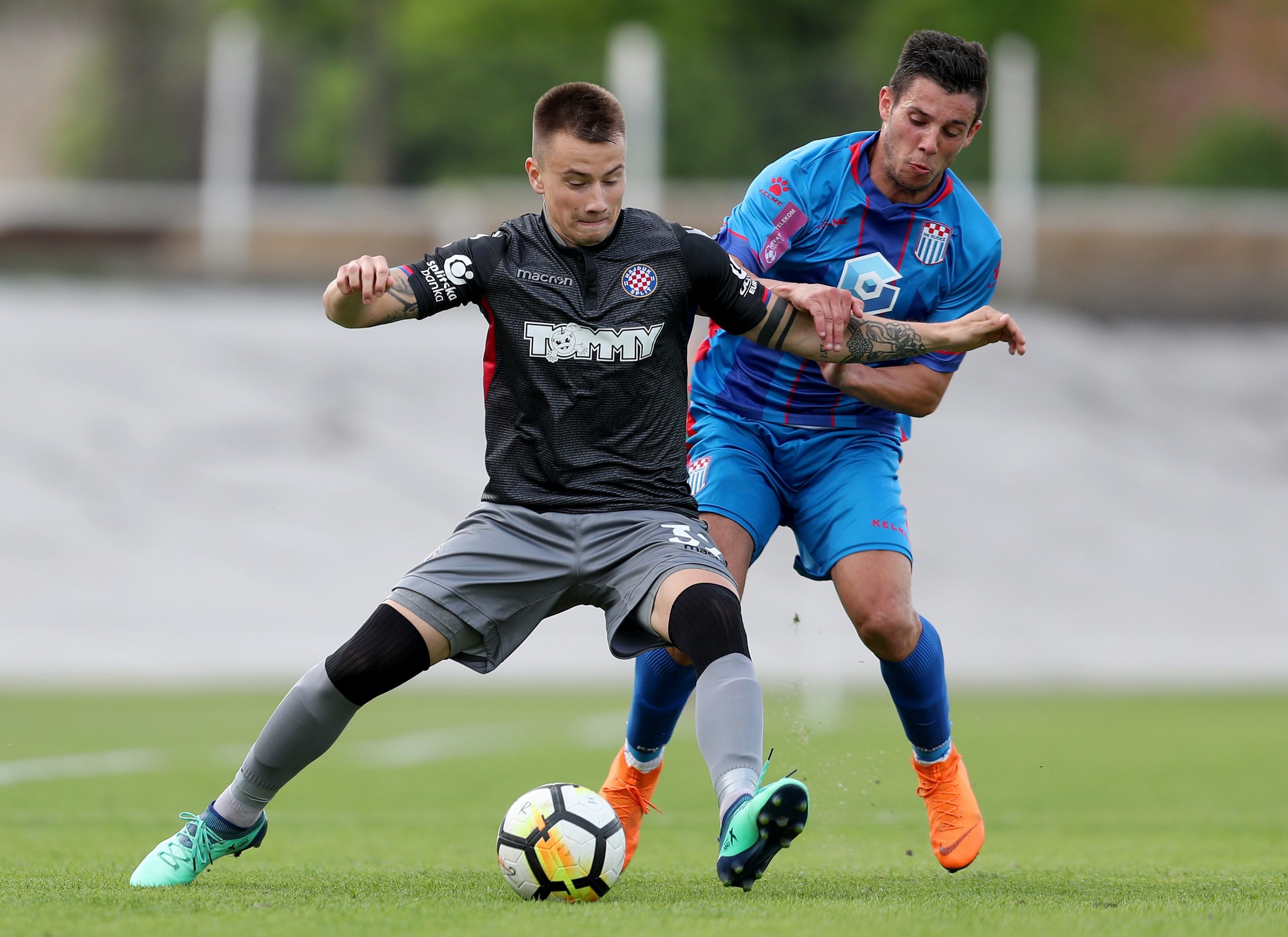 06.05.2018.,  stadion u Kranjcevicevoj ulici, Zagreb - Hrvatski Telekom Prva liga, 33. kolo, NK Rudes - HNK Hajduk. 	Fran Tudor. 
Photo: Igor Kralj/PIXSELL