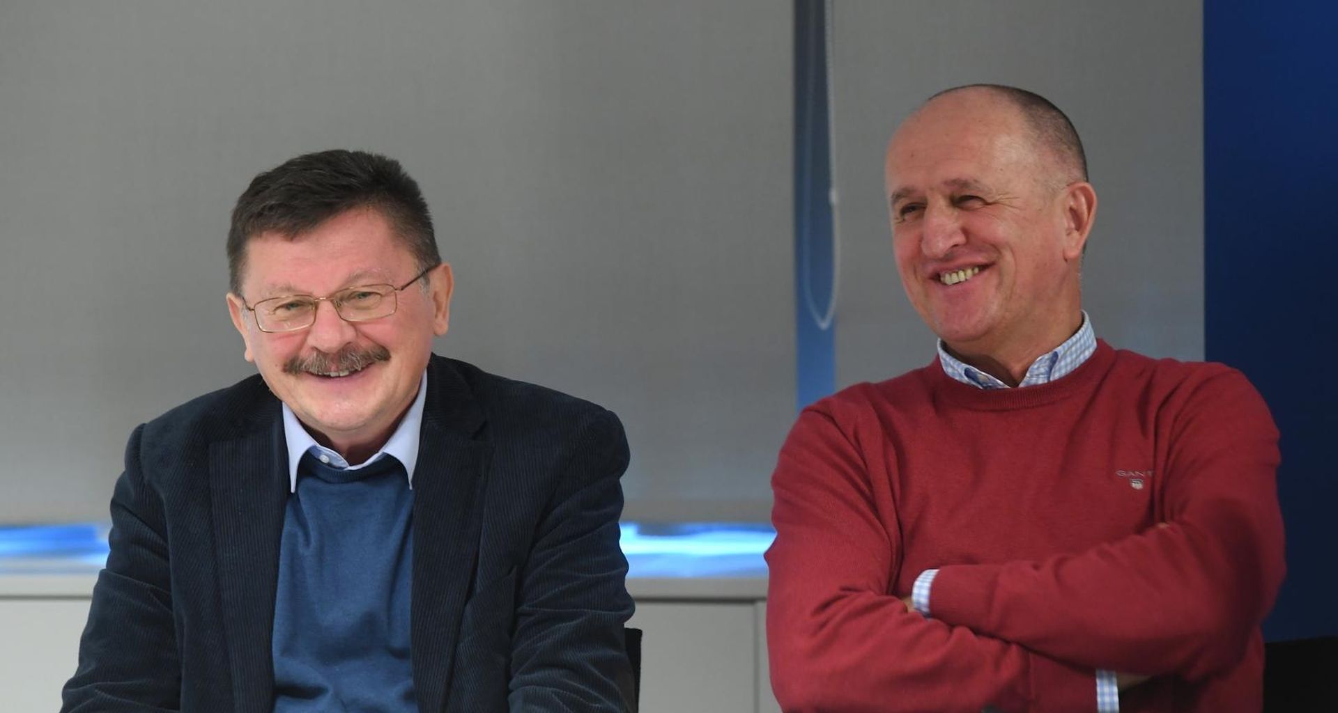 06.12.2019., Zagreb - Predsjednik Velikog vijeca Nezavisnog sindikata znanosti i visokog obrazovanja Igor Radeka, glavni tajnik Vilim Ribic i Matija Kroflin odrzali su konferenciju za medije na temu osvrta povodom zavrsenog strajka. 
Photo: Marko Lukunic/PIXSELL