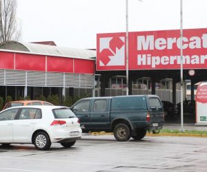 07.11.2014., Karlovac - Prostor nekadasnjeg trgovackog centra Mercator na Baniji je u vlasnistvu Konzuma.
Photo: Kristina Stedul Fabac/PIXSELL