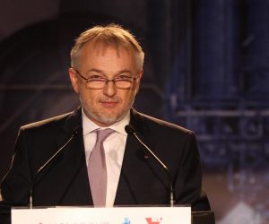 15.10.2013. Tiszaujvaros, Madjarska - Madjarski premijer Viktor Orban i predsjednik Uprave MOL-a Zsoltan Hernadi, za kojim je raspisana Interpolova tjeralica, otvorili su novi pogon butadiena u tvornici Tiszai Vegyi Kombinat. 
Photo: Boris Scitar/Vecernji list/PIXSELL