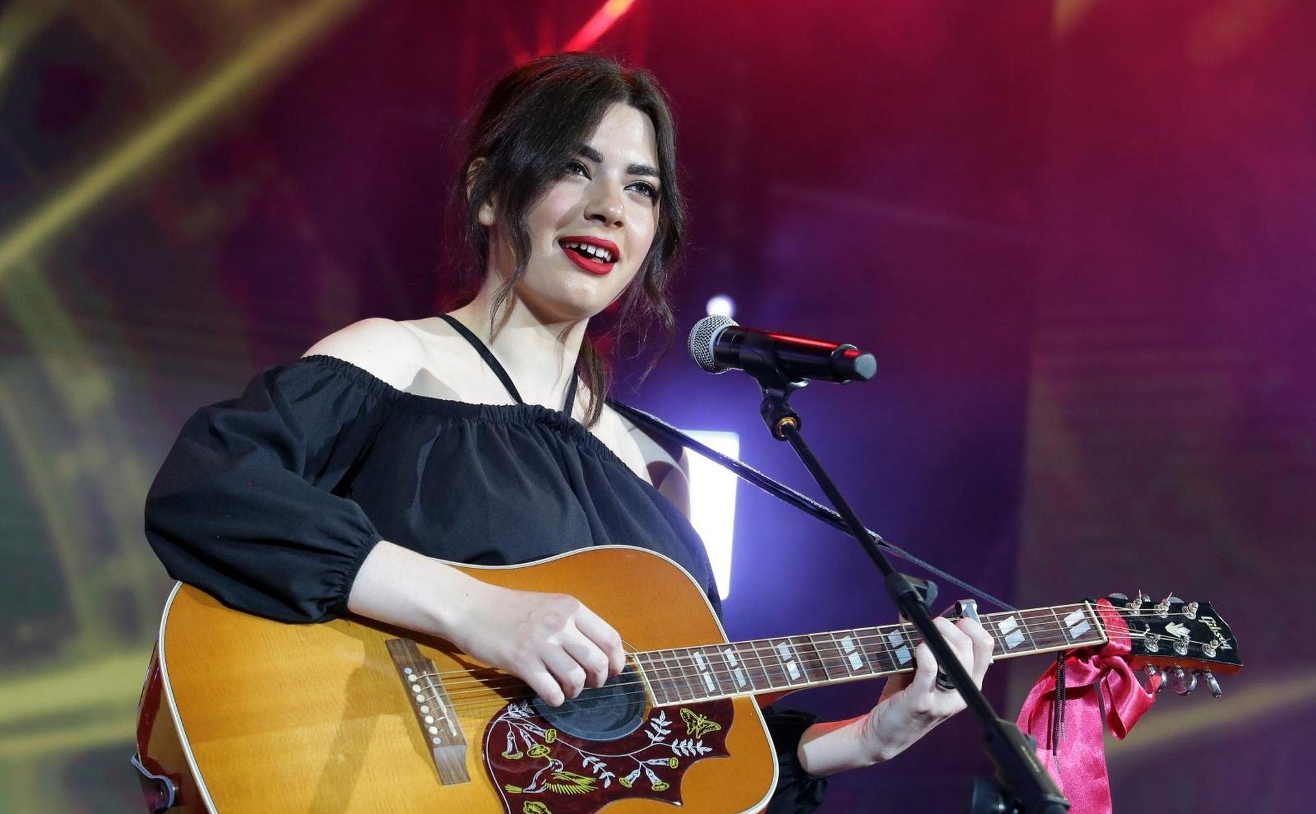 08.06.2019., Vodice - Na sredisnjem trgu u Vodicama odrzan je tradicionani CMC festival 2019. Mia Dimsic. 
Photo: Dusko Jaramaz/PIXSELL