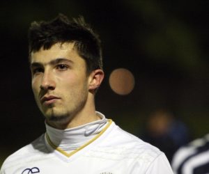 16.01.2012., Split - Hajduk na pomocnom terenu na Poljudu odigrao prijateljsku utakmicu protiv NK "Primorac 1929". Ivo Valentino Tomas.
Photo: Ivo Cagalj/PIXSELL