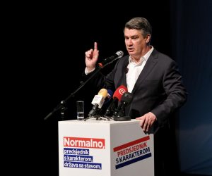 12.12.2019.,Cakovec - Predsjednicki kandidat Zoran Milanovic odrzao je predizborni skup
Photo: Mario Narandja/PIXSELL