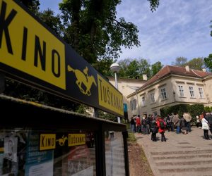 13.04.2017., Zagreb - Hrvatski filmski savez i kino Tuskanac pokrenuli akciju "Daj mi kino! 2" kojom se bore za ocuvanje Kina Tuskanac. 
Photo: Marko Lukunic/PIXSELL