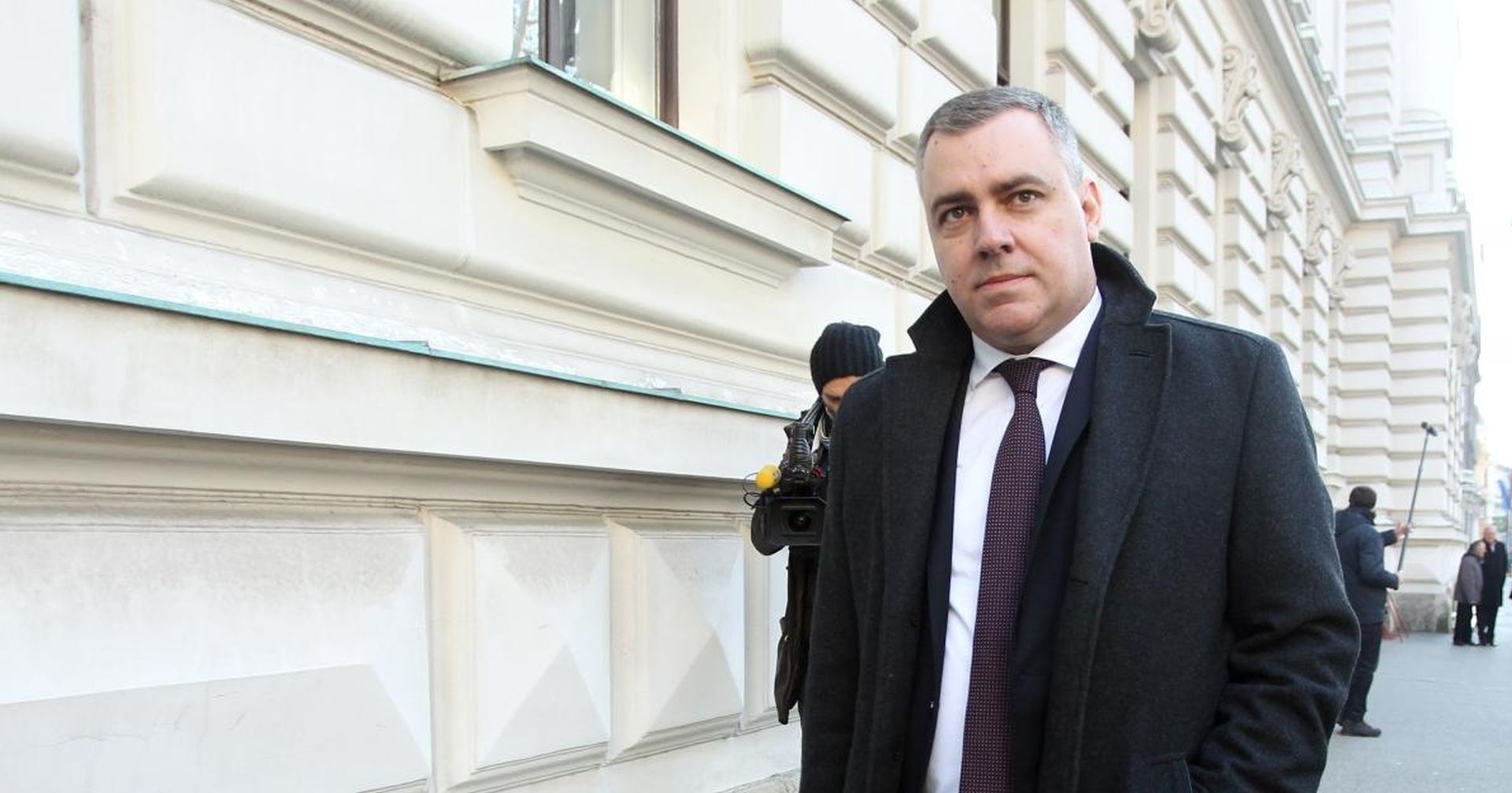 15.02.2018., Zagreb - Odgodjeno sudjenje na Zupanijskom sudu gdje je Mate Radeljic, savjetnik predsjednice Kolinde Grabar Kitarovic, trebao svjedociti u postupku protv Nade Cavlovic Smiljanec i drugih kod sutkinje Daniele Kustec.
Photo: Sanjin Strukic/PIXSELL