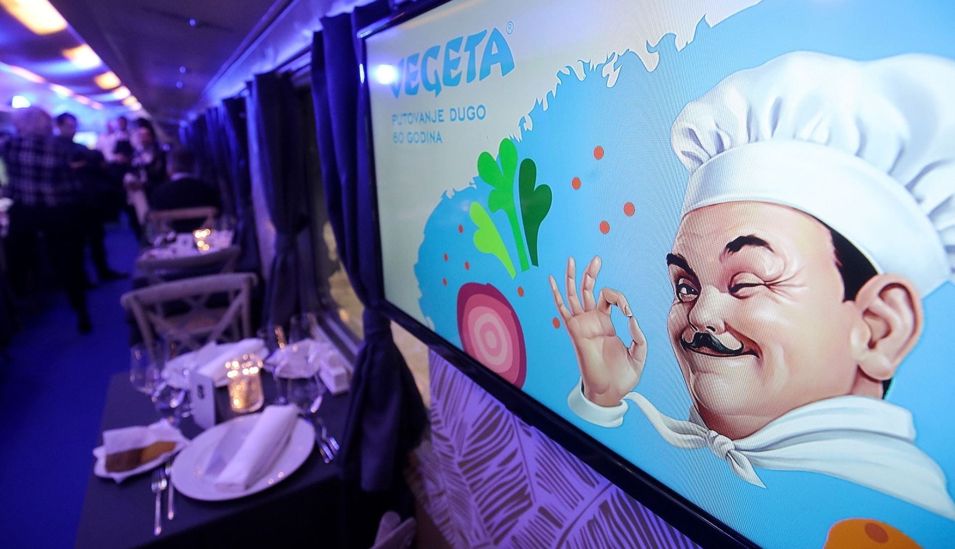 16.12.2019., Zagreb - Vlak koji putuje iz Zagreba za Koprivnicu povodom 60. godina Vegete. 
Photo: Goran Stanzl/PIXSELL
