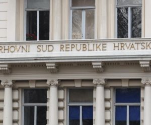 17.01.2015., Zagreb - Zgrada Vrhovnog suda Republike Hrvatske. 
Photo: Zeljko Lukunic/PIXSELL