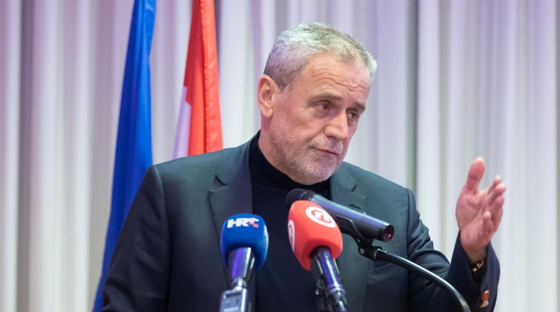 18.12.2019., Zagreb - U Hotelu Antunovic odrzana je Donatorska vecera za zrtve zemljotresa u Albaniji - Pray for Albania. Milan Bandic.
Photo: Davor Puklavec/PIXSELL