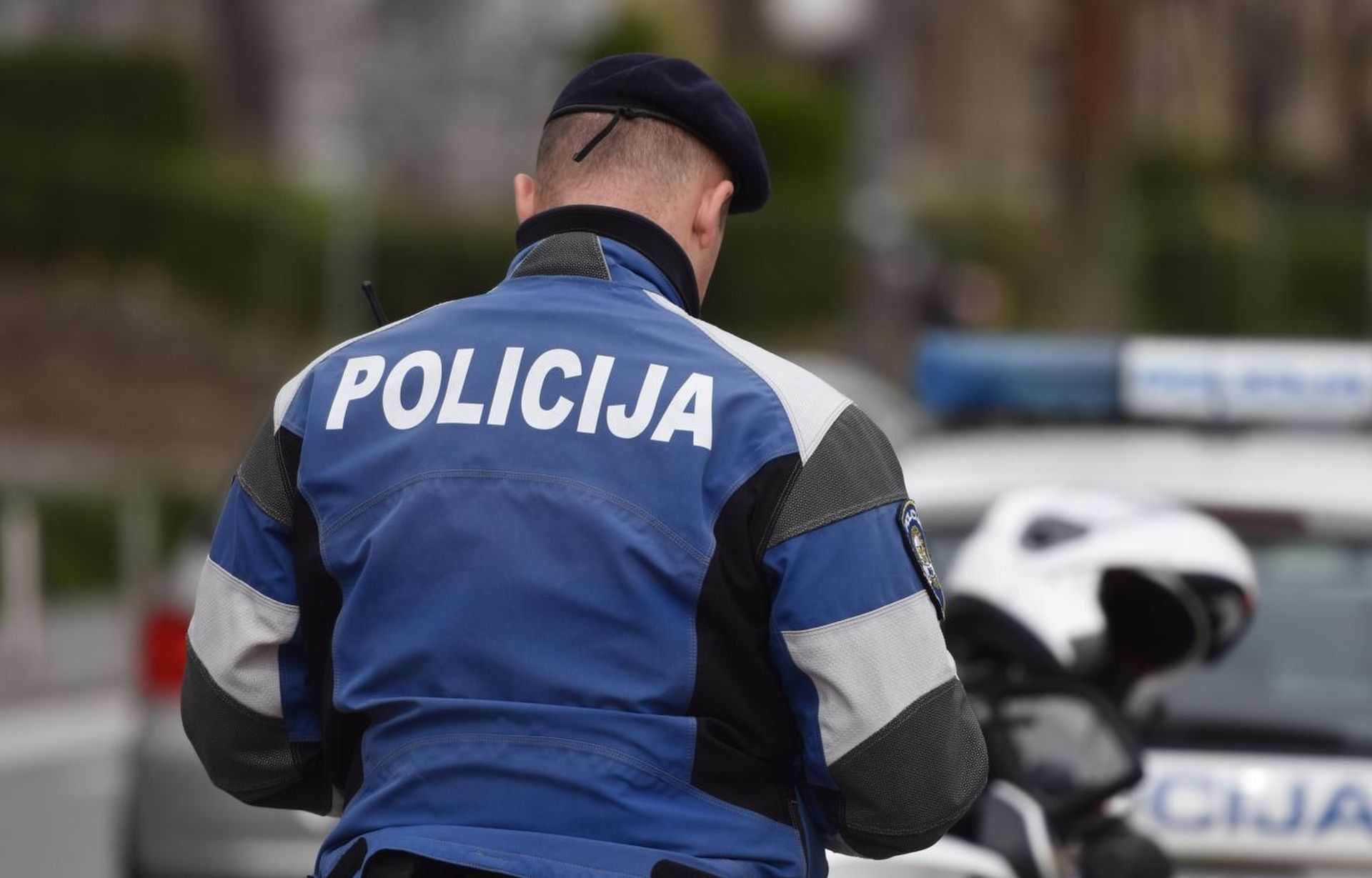 20.03.2017., Sibenik -
Policijske oznake na sluzbenim vozilima.
Photo: Hrvoje Jelavic/PIXSELL