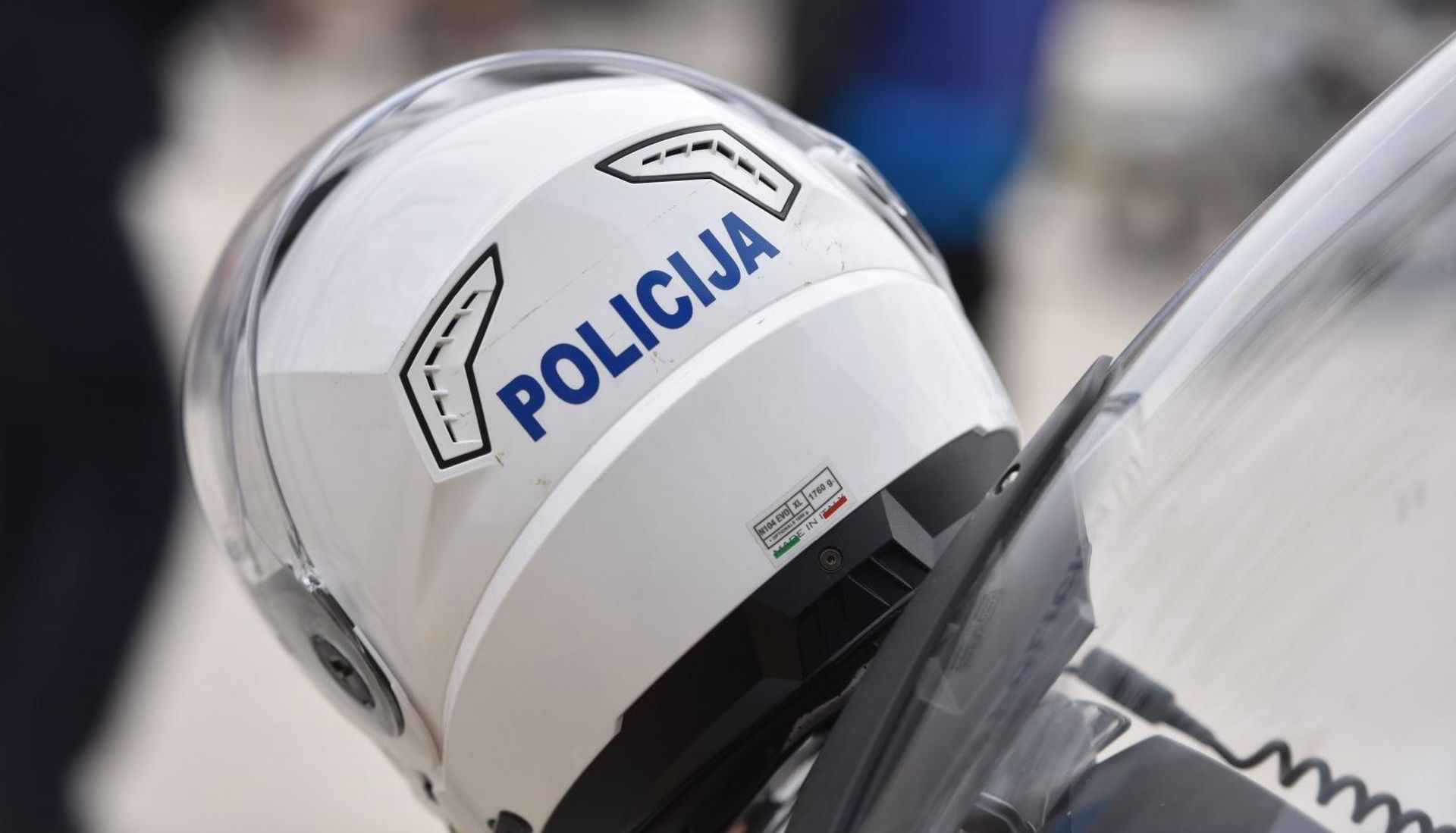 20.03.2017., Sibenik -
Policijske oznake na sluzbenim vozilima.
Photo: Hrvoje Jelavic/PIXSELL