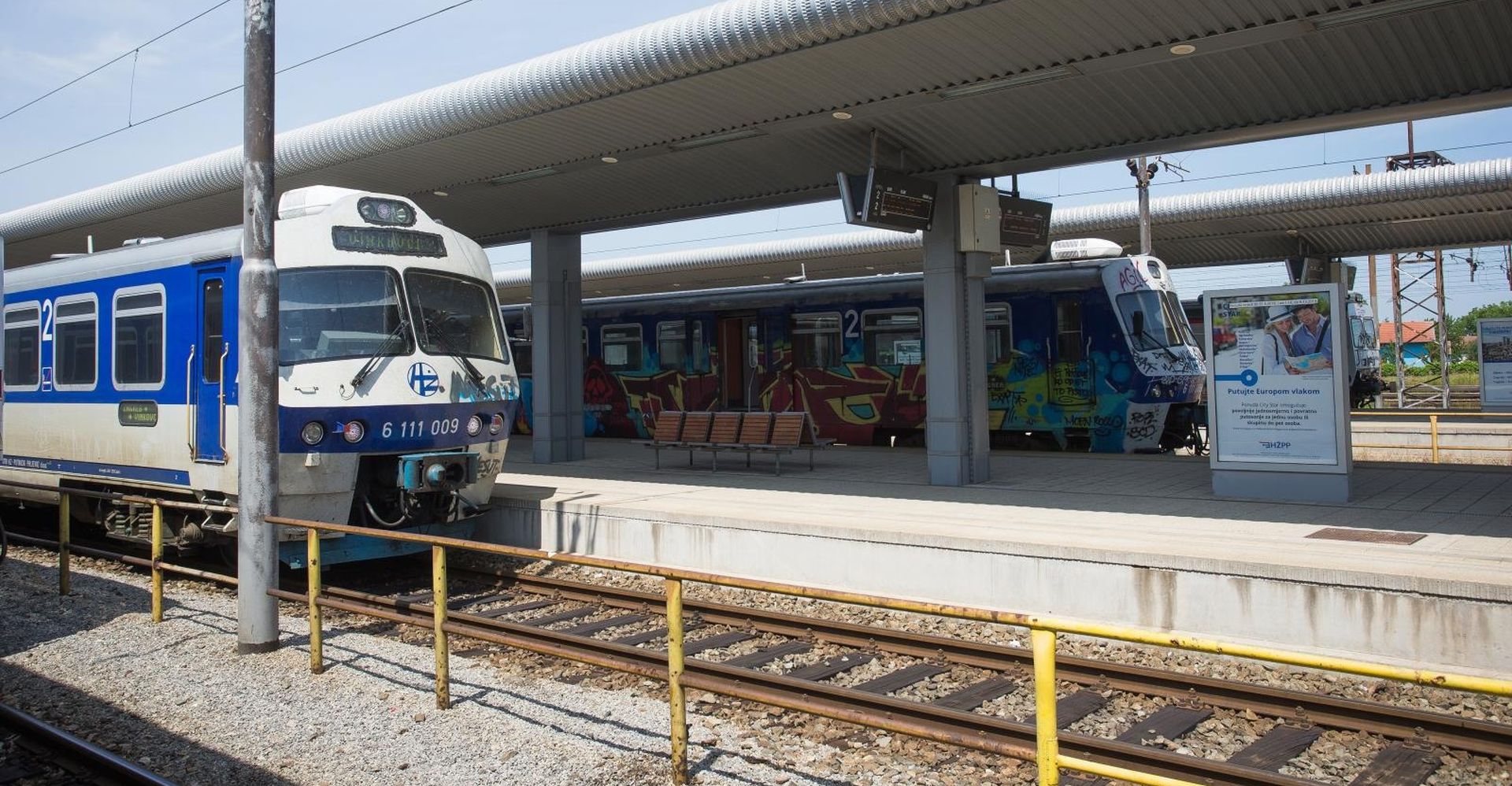 21.05.2018., Vinkovci - Zeljeznicki kolodvor, najvece zeljeznicko cvoriste u regiji. 

Photo: Davor Javorovic/PIXSELL