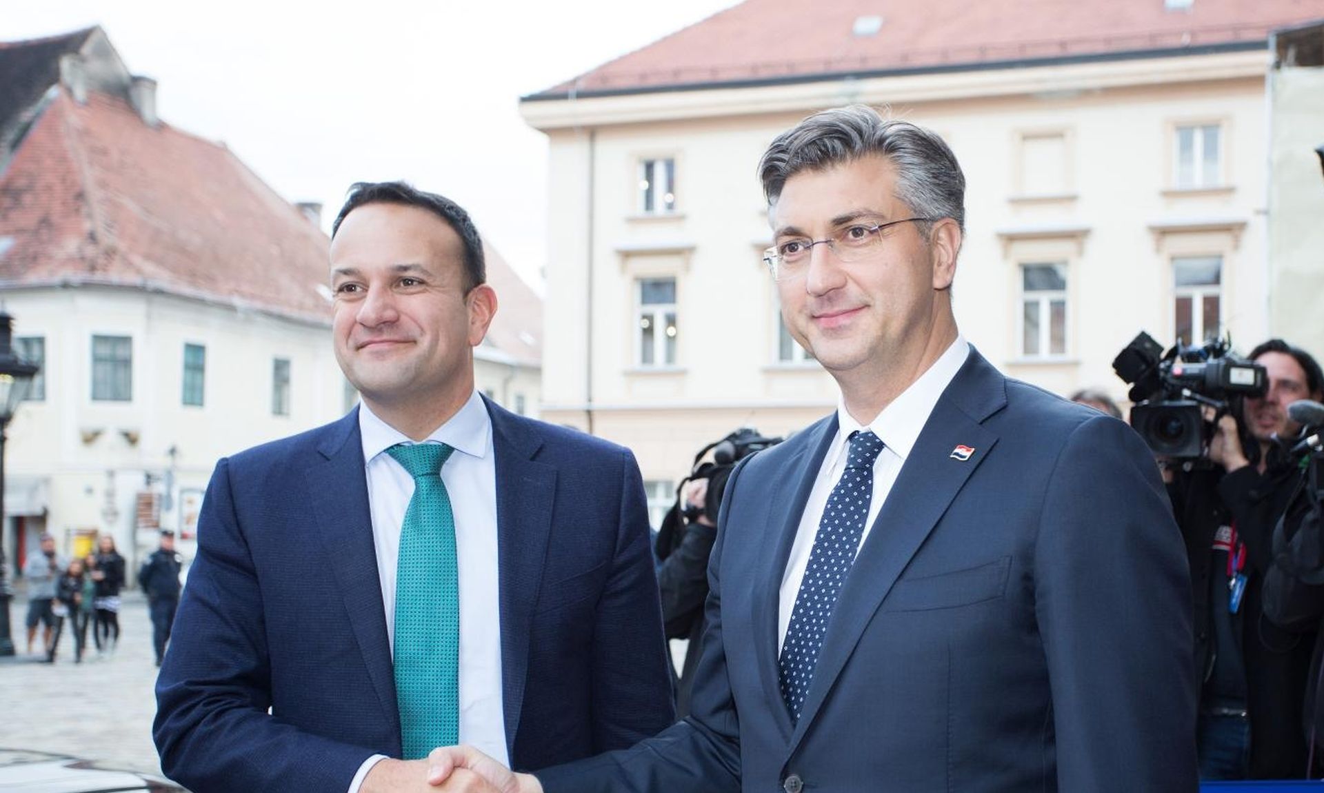 21.11.2019.,Zagreb - Sastanak predsjednika Vlade Andreja Plenkovica s predsjednikom Vlade Irske Leom Varadkarom
Photo: Emica Elvedji/PIXSELL